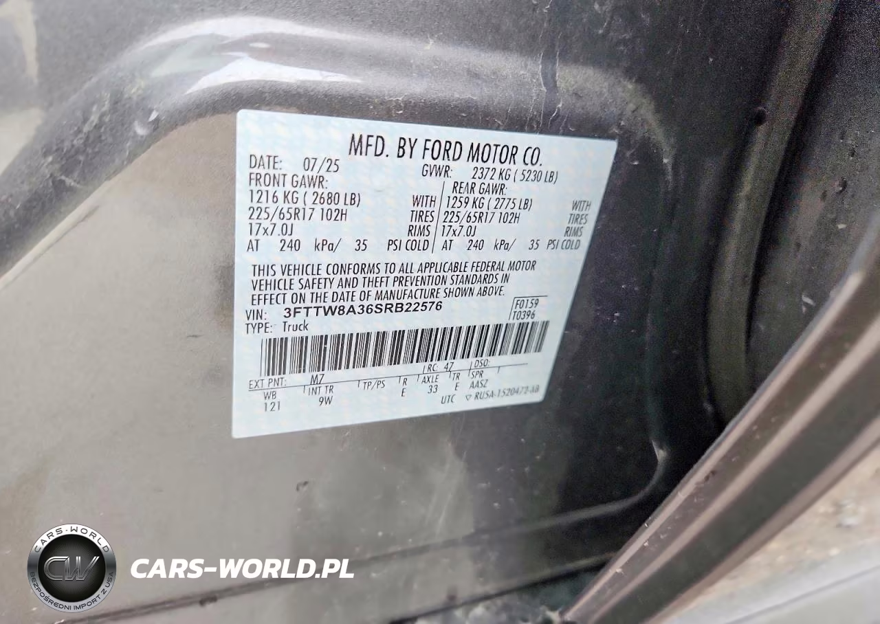 2025 Ford Maverick Xl VIN:3FTTW8A36SRB22576 - 12