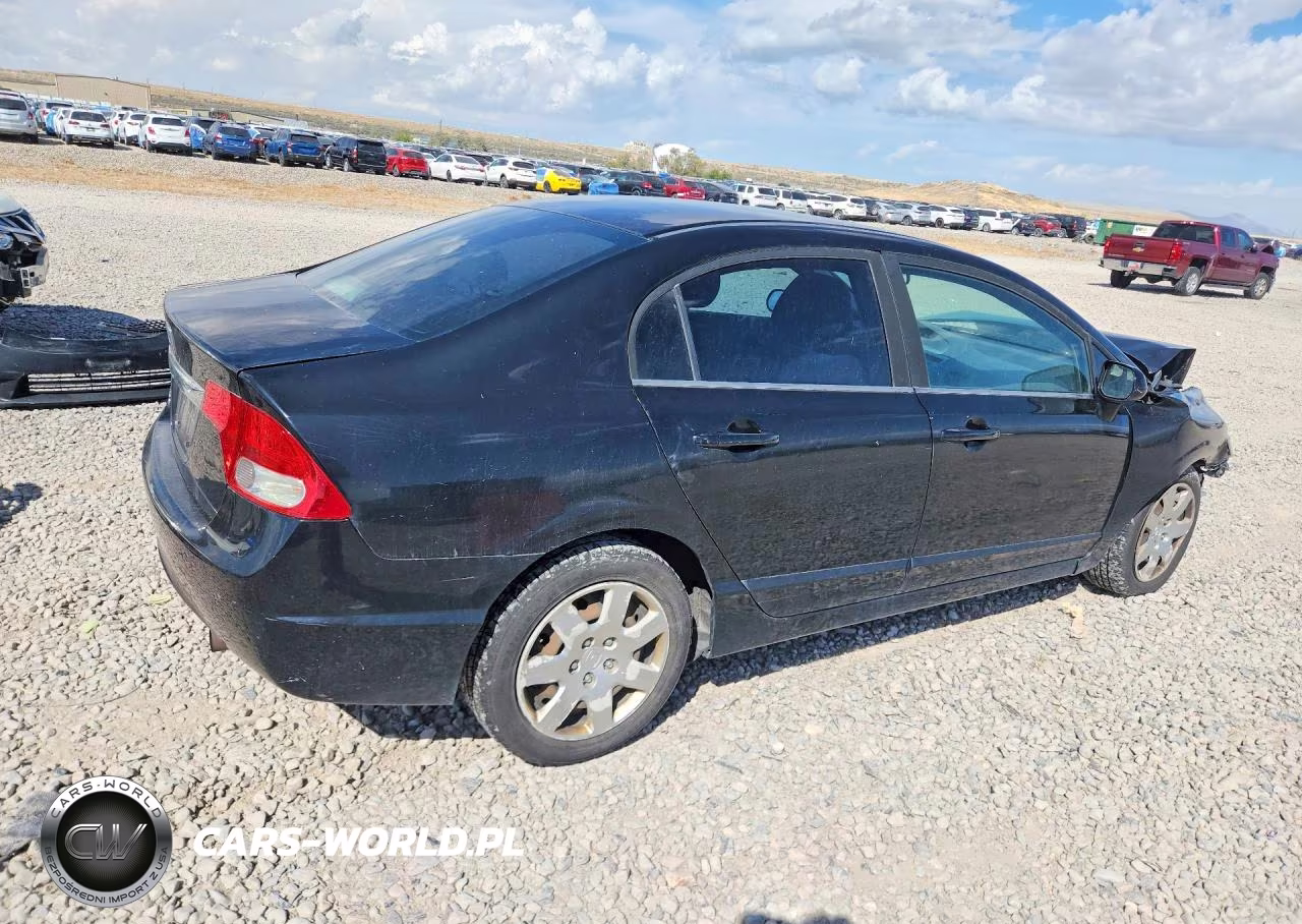 2010 Honda Civic Lx VIN:19XFA1F5XAE074308 - 3