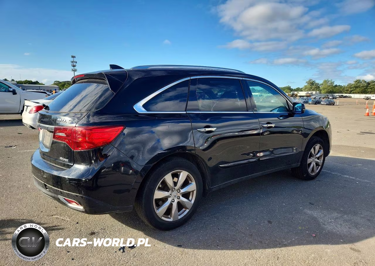 2014 Acura Mdx Advance VIN:5FRYD4H86EB013108 - 3