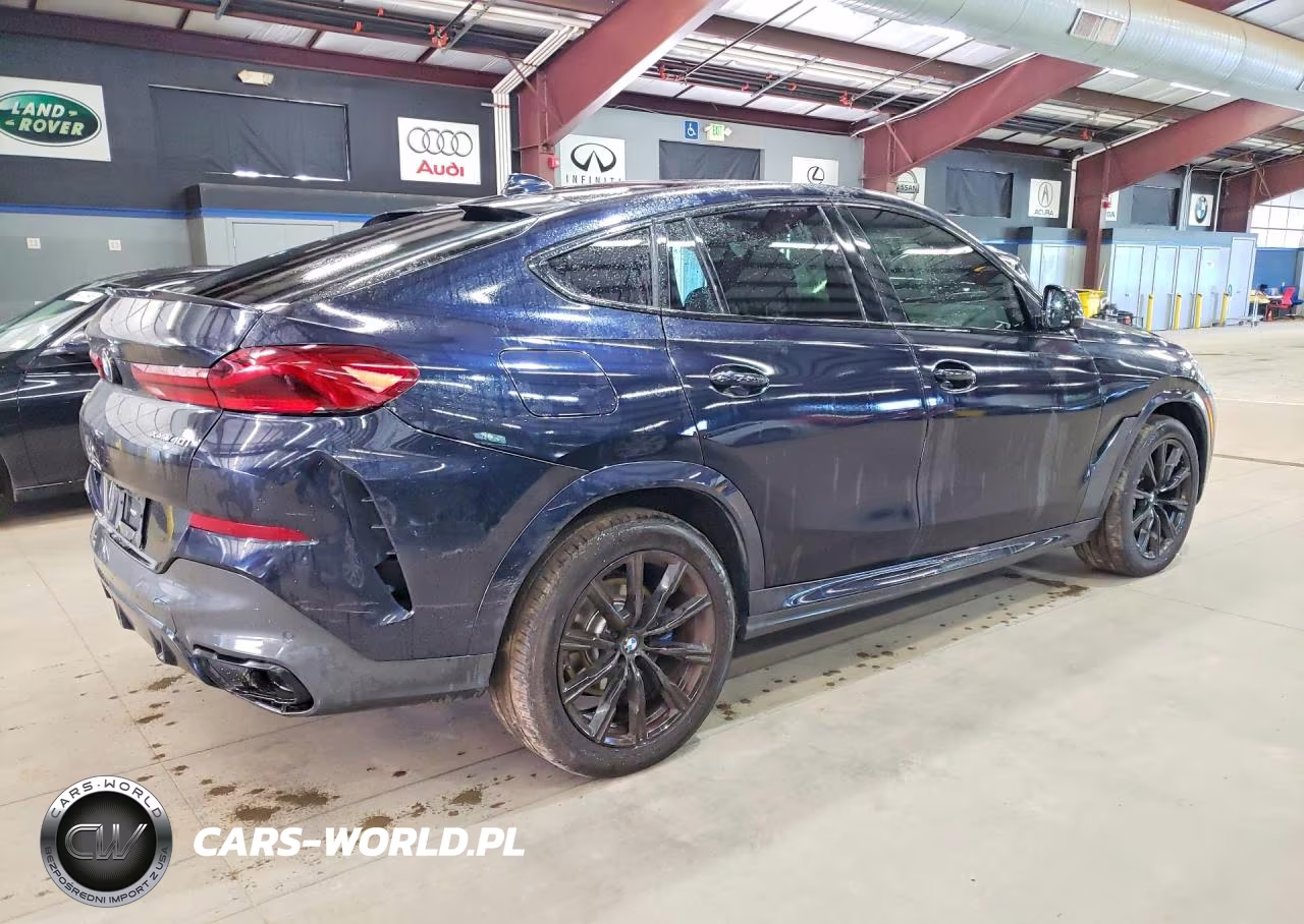 2022 BMW X6 xDrive40I VIN:5UXCY6C03N9J34166 - 3