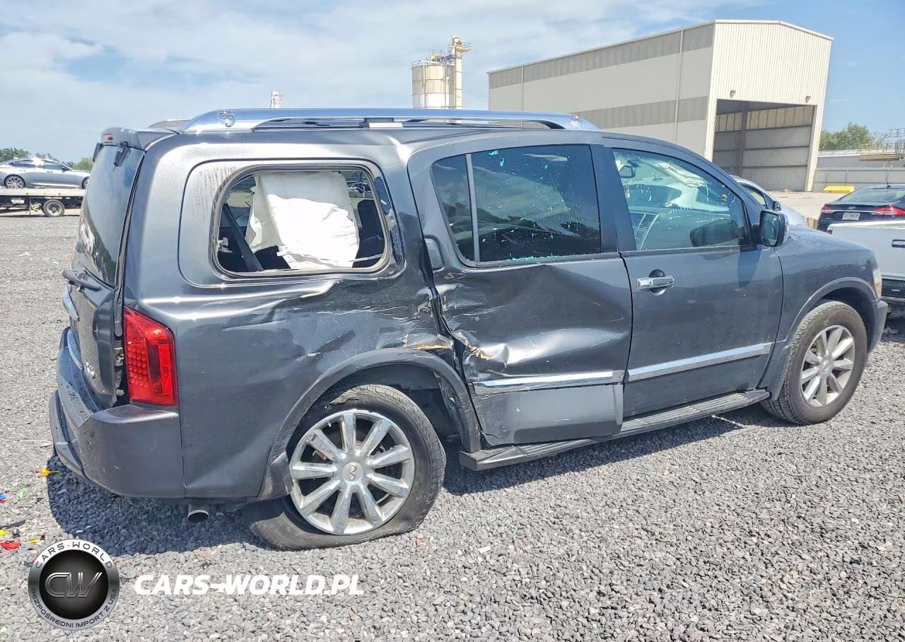 2010 Infiniti Qx56 Base VIN:5N3ZA0NE1AN905346 - 3