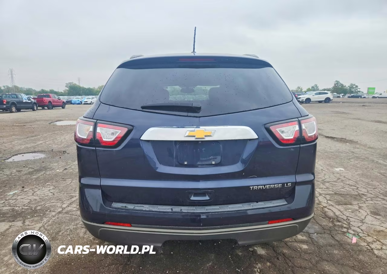 2015 Chevrolet Traverse Ls VIN:1GNKRFKDXFJ256738 - 6