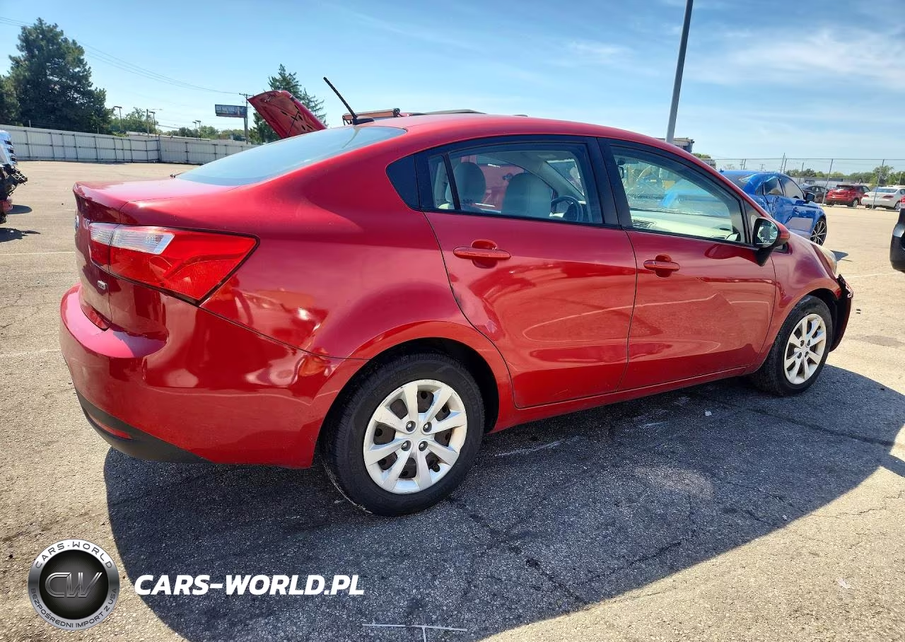 2012 Kia Rio Lx VIN:KNADM4A33C6086652 - 3