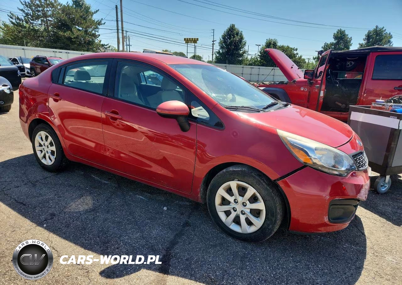 2012 Kia Rio Lx VIN:KNADM4A33C6086652 - 4
