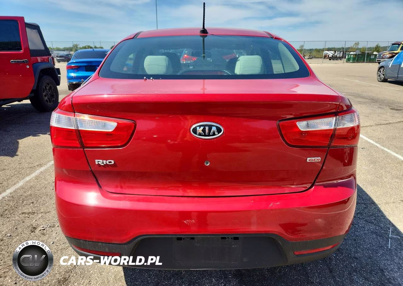 2012 Kia Rio Lx VIN:KNADM4A33C6086652 - 6