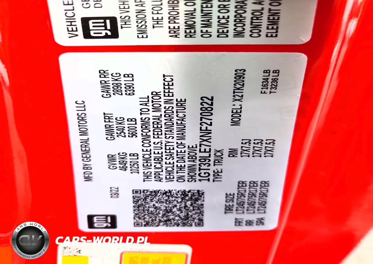 2022 GMC Sierra K2500 Heavy Duty VIN:1GT39LE7XNF270822 - 12