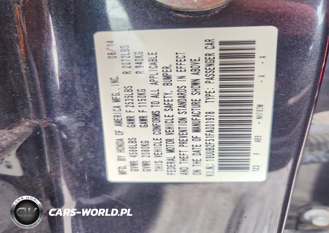 2015 Acura Tlx Tech VIN:19UUB2F51FA001978 - 12