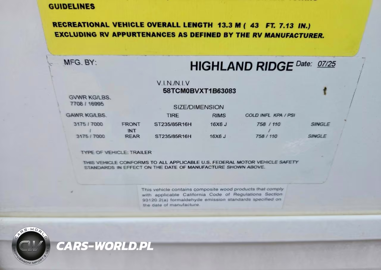 2026 Open Range Highland Ridge 5Th Wheel, 390Tbs VIN:58TCM0BVXT1B63083 - 10