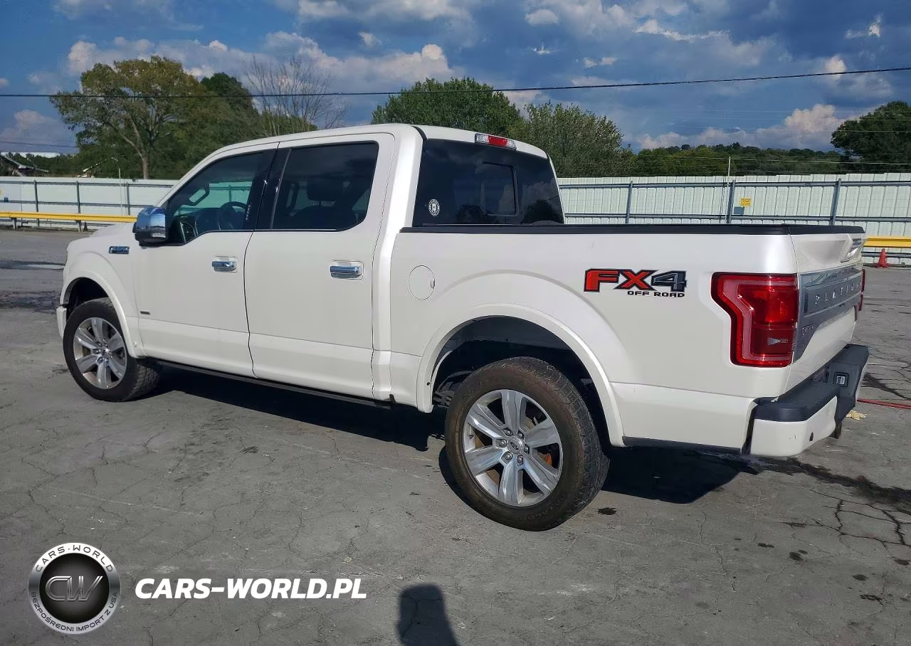 2017 Ford F150 Supercrew VIN:1FTEW1EG2HFC56536 - 2