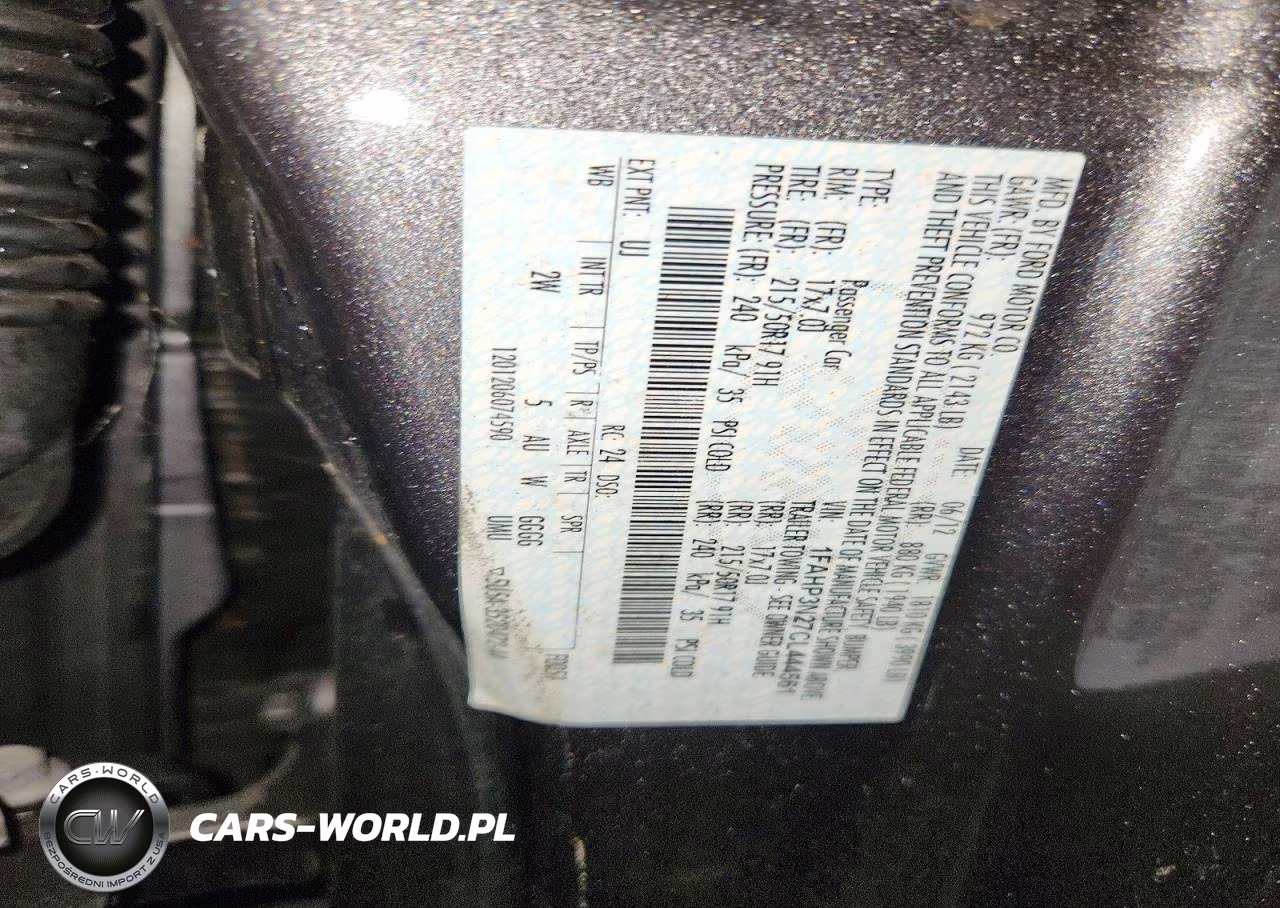 2012 Ford Focus Titanium VIN:1FAHP3N27CL444561 - 12