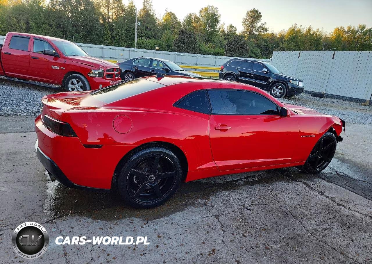 2014 Chevrolet Camaro Lt VIN:2G1FB1E32E9286209 - 3