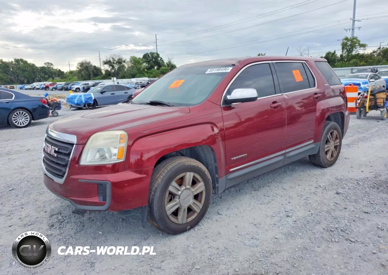 2016 GMC Terrain Sle VIN:2GKALMEK0G6246114 - 1
