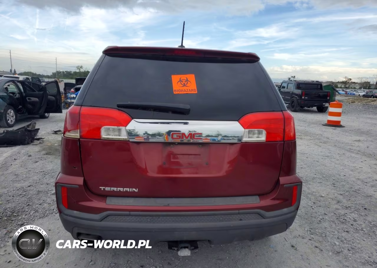 2016 GMC Terrain Sle VIN:2GKALMEK0G6246114 - 6