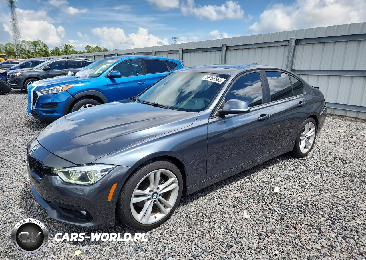 2016 BMW 320 I VIN:WBA8E1G59GNT38227 - 1