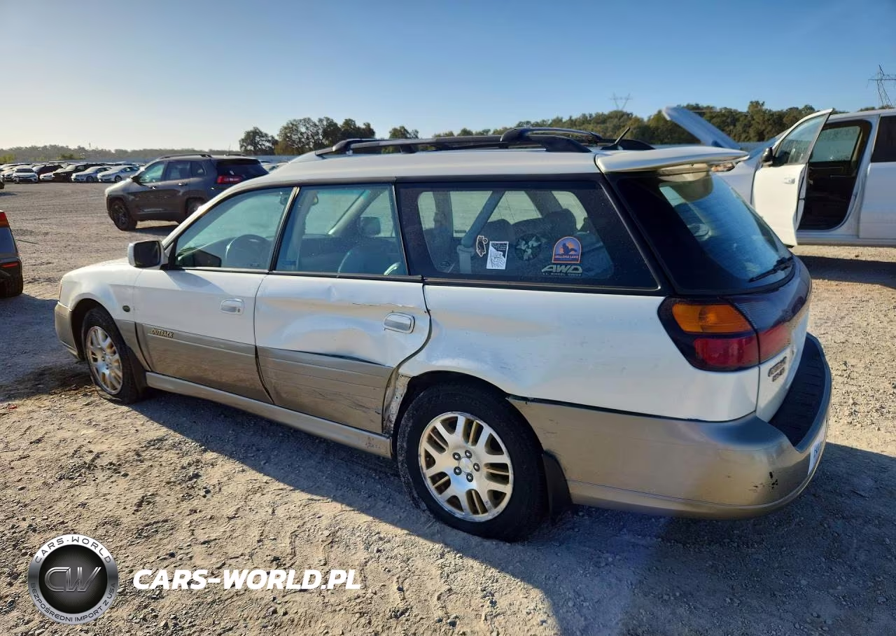 2003 Subaru Legacy Outback H6 3.0 Ll Bean VIN:4S3BH806037612814 - 2