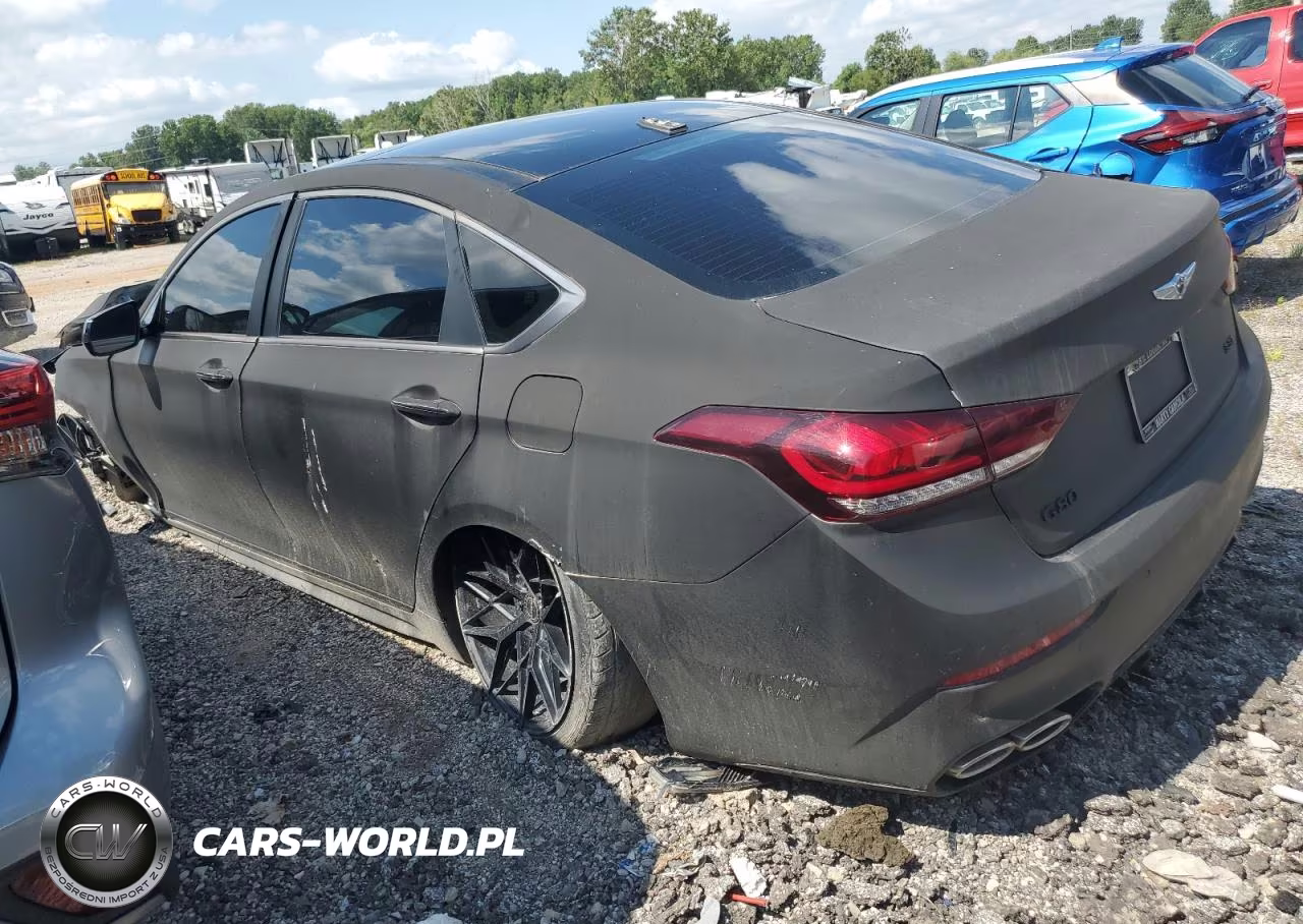 2018 Genesis G80 Sport VIN:KMHGN4JBXJU232327 - 2