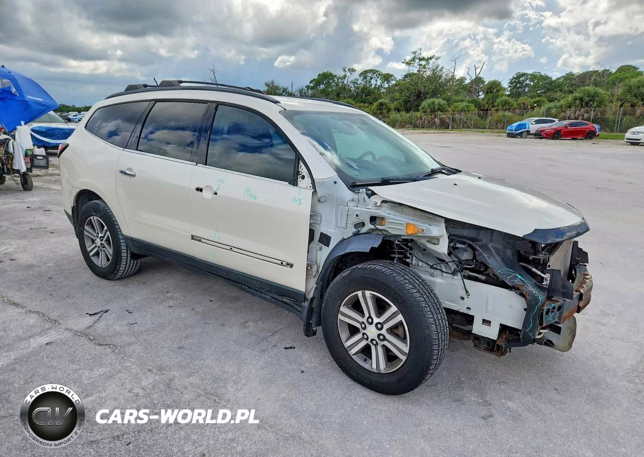 2015 Chevrolet Traverse Lt VIN:1GNKRHKD5FJ112378 - 4