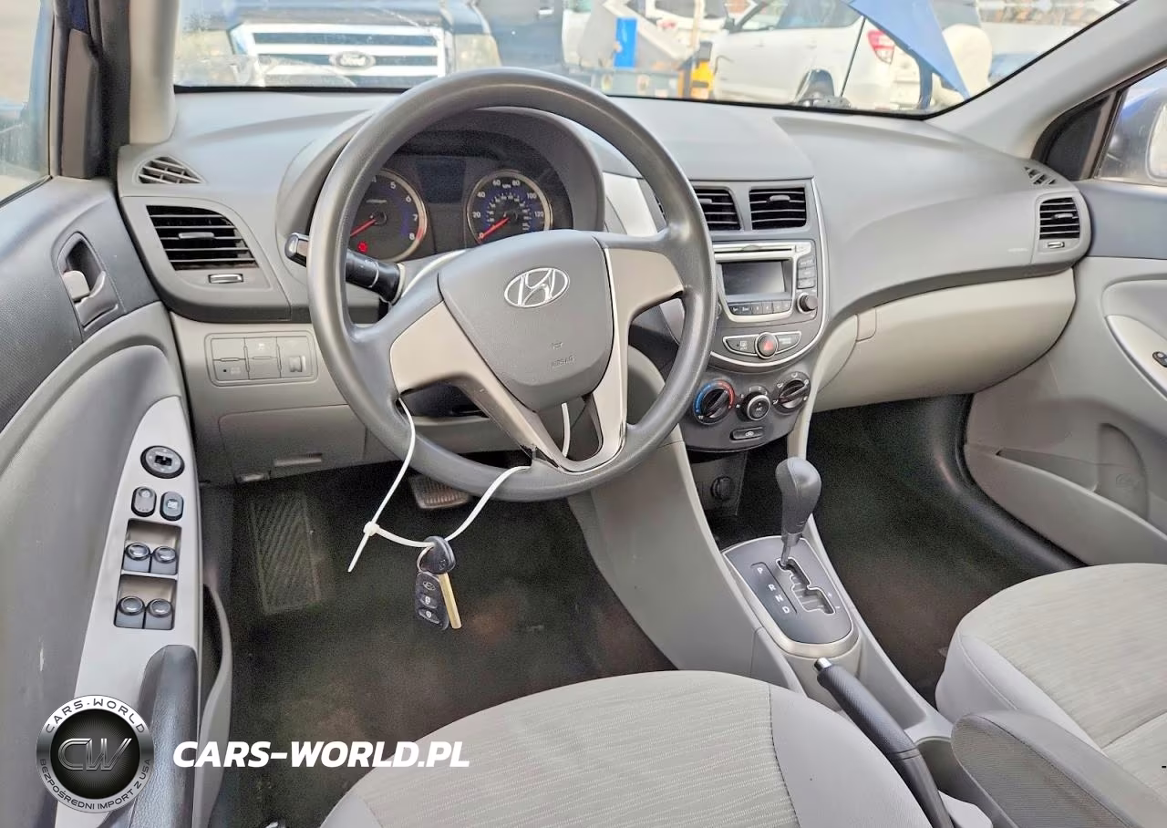 2015 Hyundai Accent Gls VIN:KMHCT4AE7FU833362 - 8