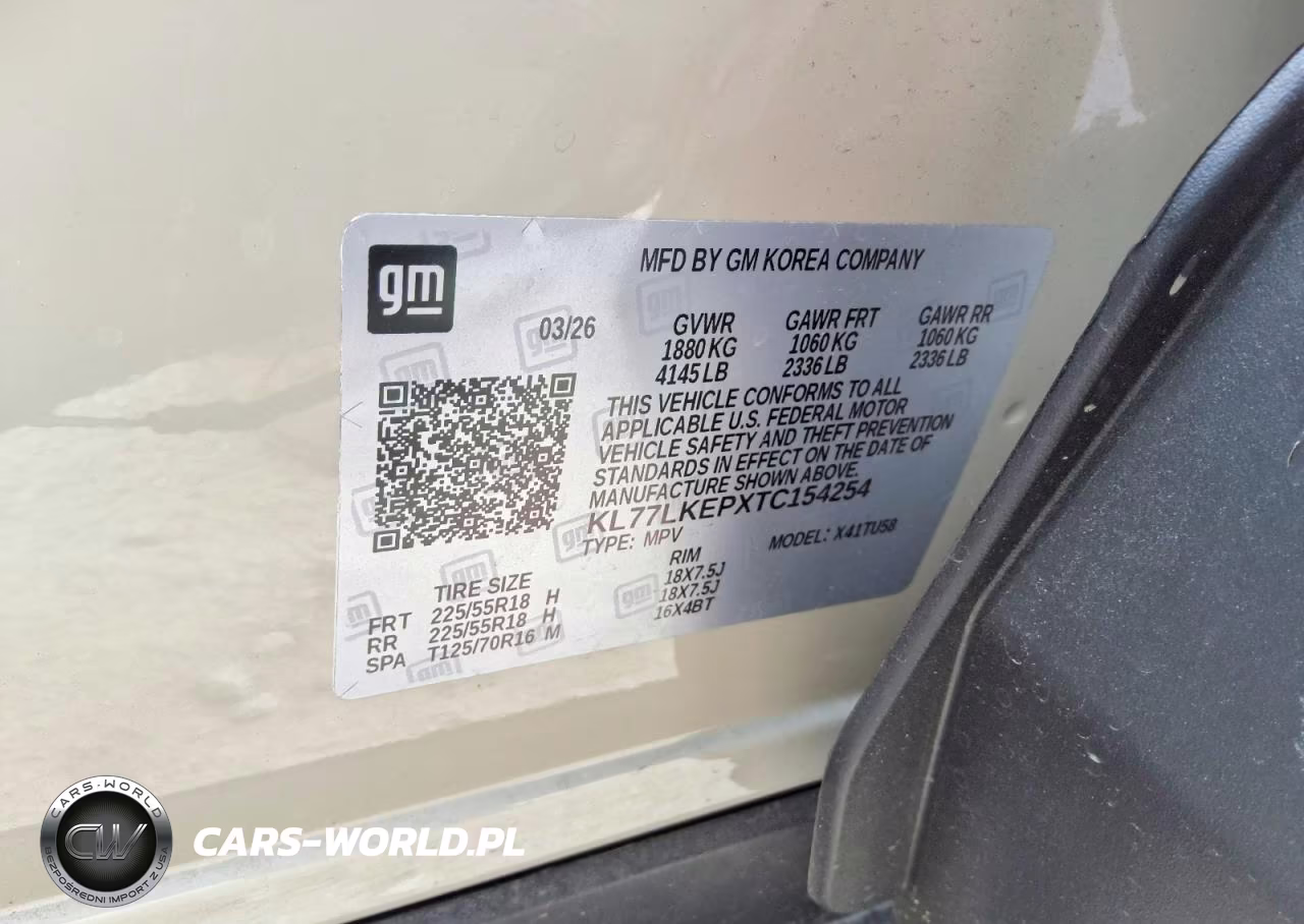 2026 Chevrolet Trax Activ VIN:KL77LKEPXTC154254 - 13