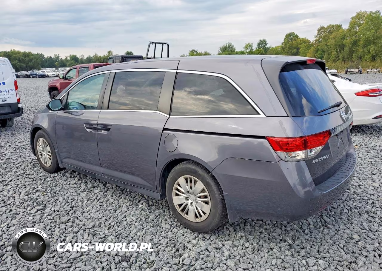 2016 Honda Odyssey Lx VIN:5FNRL5H23GB109615 - 2