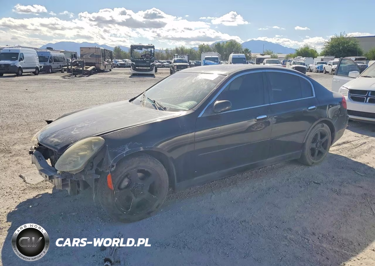 2003 Infiniti G35 Base VIN:JNKCV51E63M301115 - 1