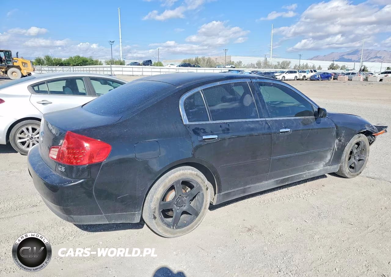 2003 Infiniti G35 Base VIN:JNKCV51E63M301115 - 3
