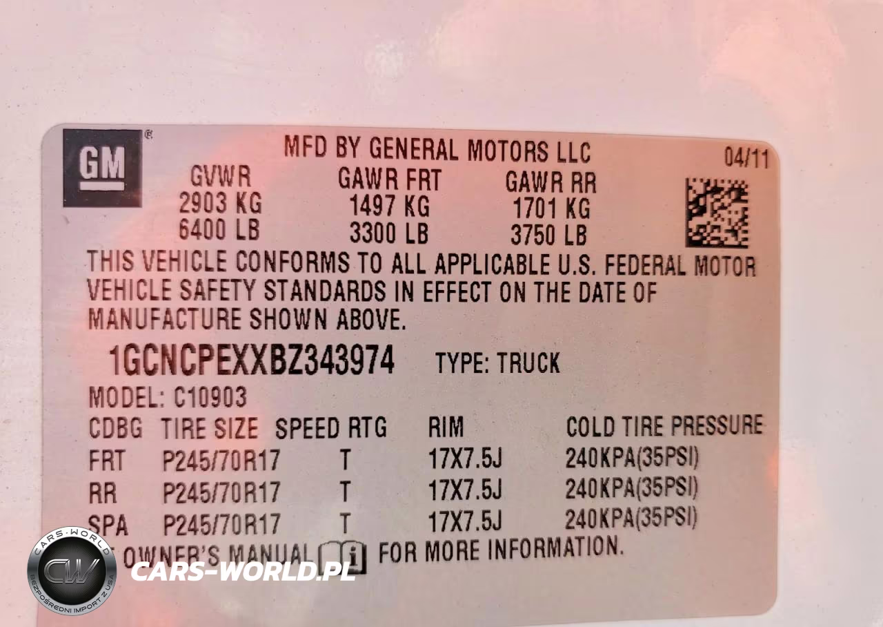 2011 Chevrolet Silverado C1500 VIN:1GCNCPEXXBZ343974 - 12