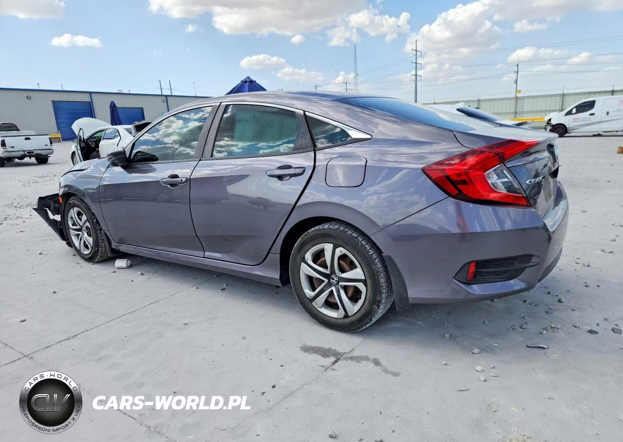2017 Honda Civic Lx VIN:19XFC2F51HE006683 - 2