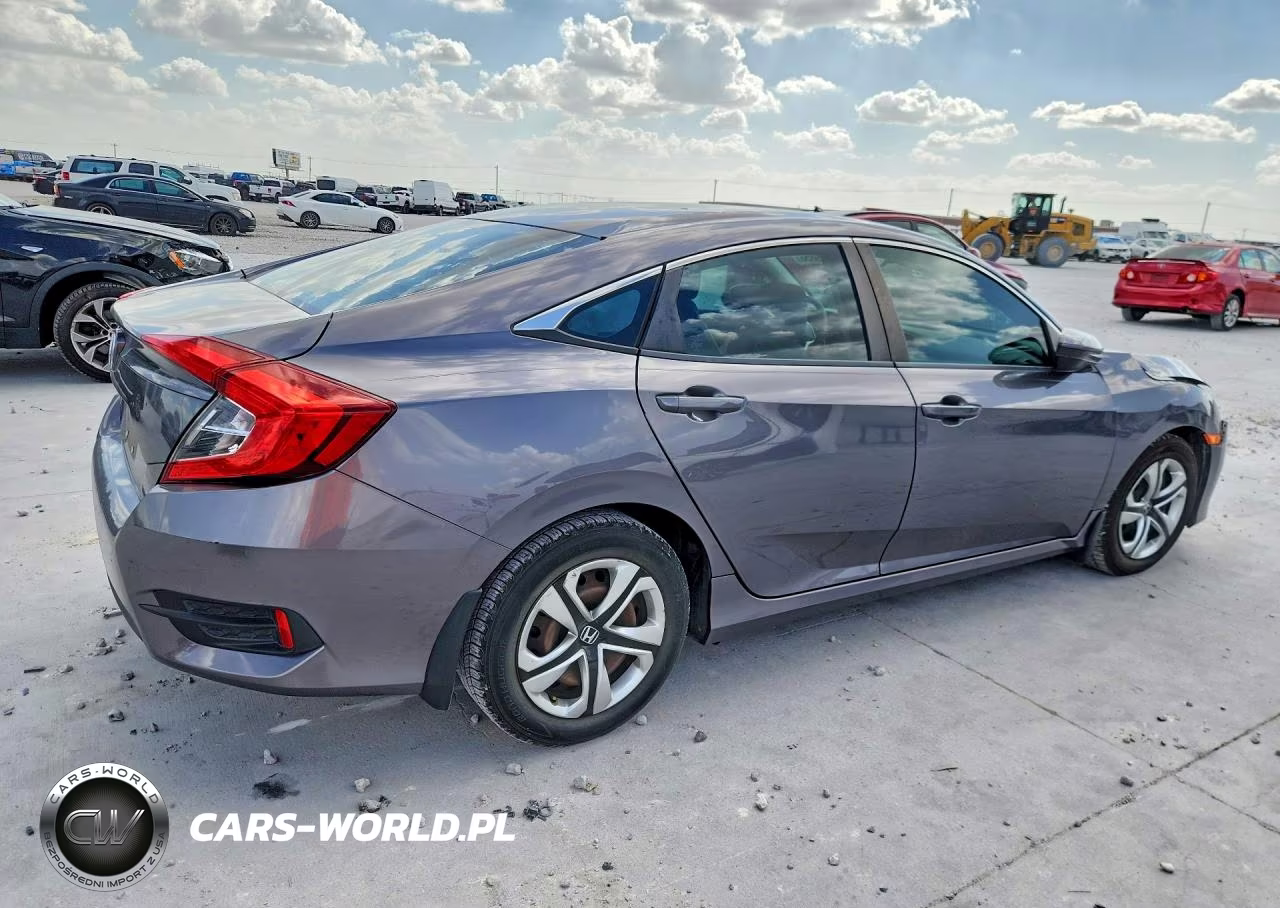 2017 Honda Civic Lx VIN:19XFC2F51HE006683 - 3