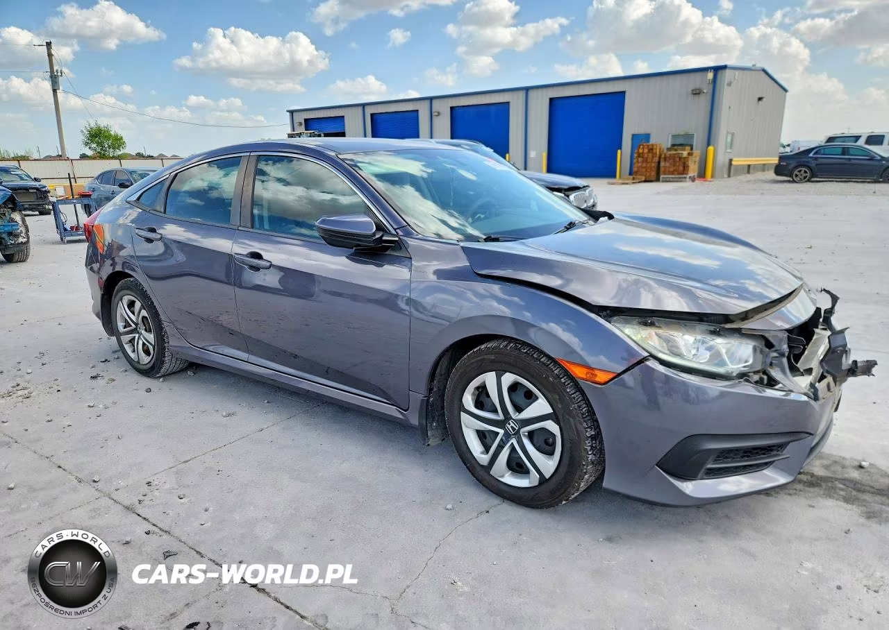 2017 Honda Civic Lx VIN:19XFC2F51HE006683 - 4