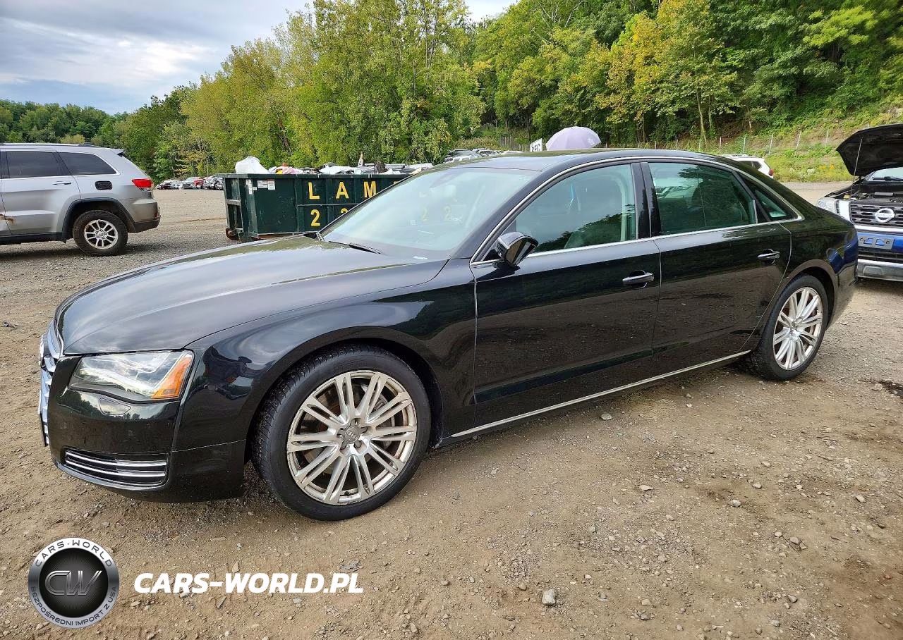 2012 Audi A8 L Quattro VIN:WAURVAFD8CN020588 - 1