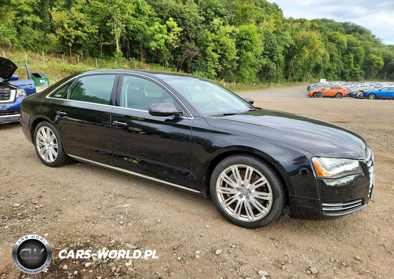 2012 Audi A8 L Quattro VIN:WAURVAFD8CN020588 - 4