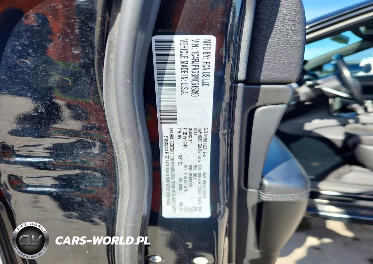 2021 Jeep Grand Cherokee Laredo VIN:1C4RJFAG3MC515260 - 14