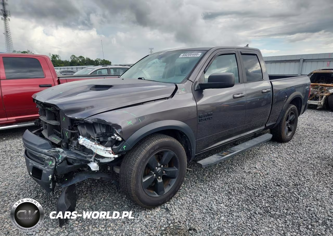 2019 Ram 1500 Classic Slt VIN:1C6RR6GG4KS670040 - 1