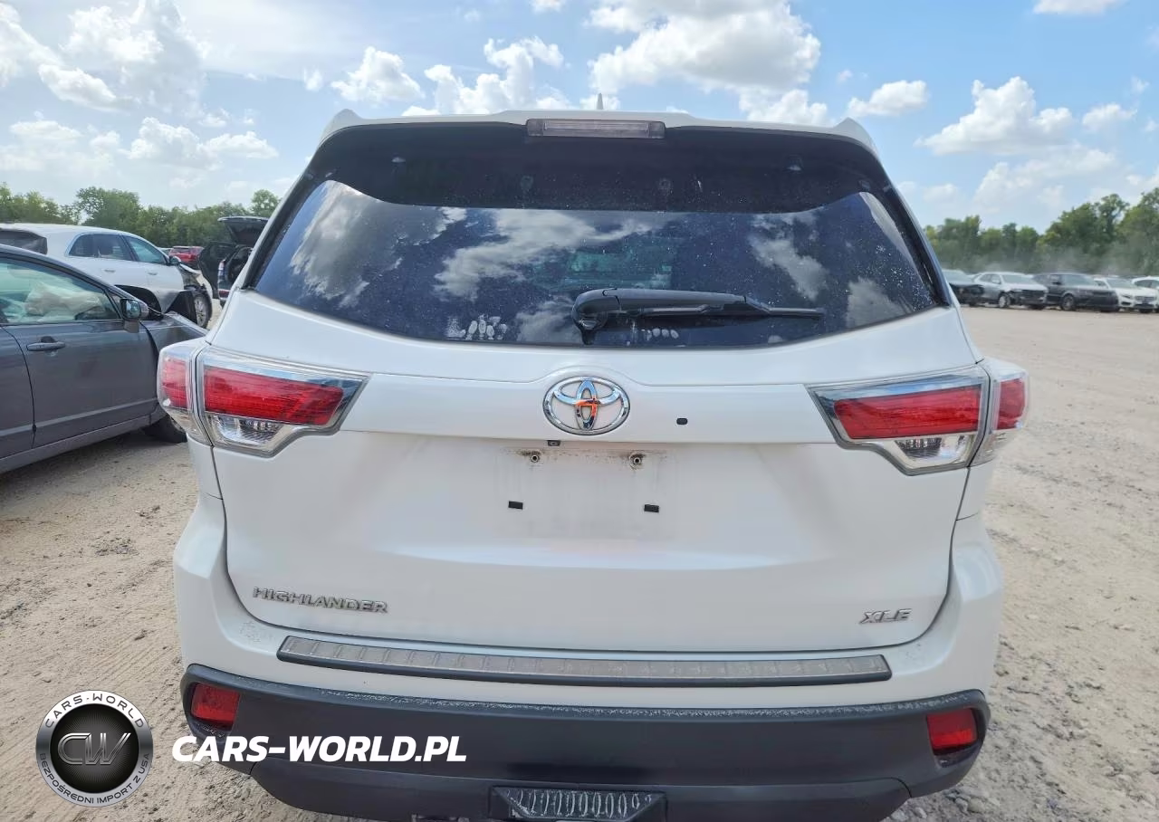 2014 Toyota Highlander Xle VIN:5TDKKRFH2ES030514 - 6