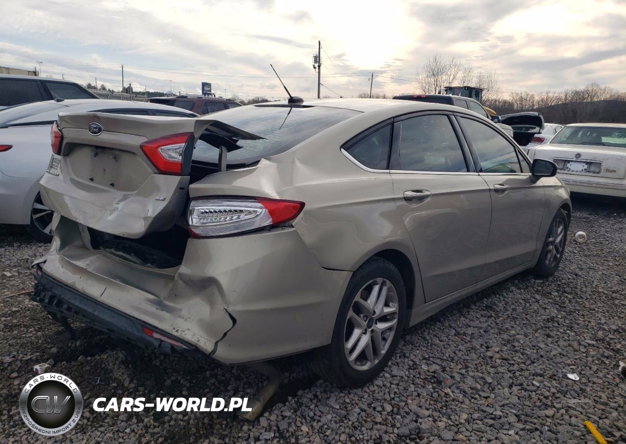 2016 Ford Fusion Se VIN:3FA6P0H74GR176654 - 3