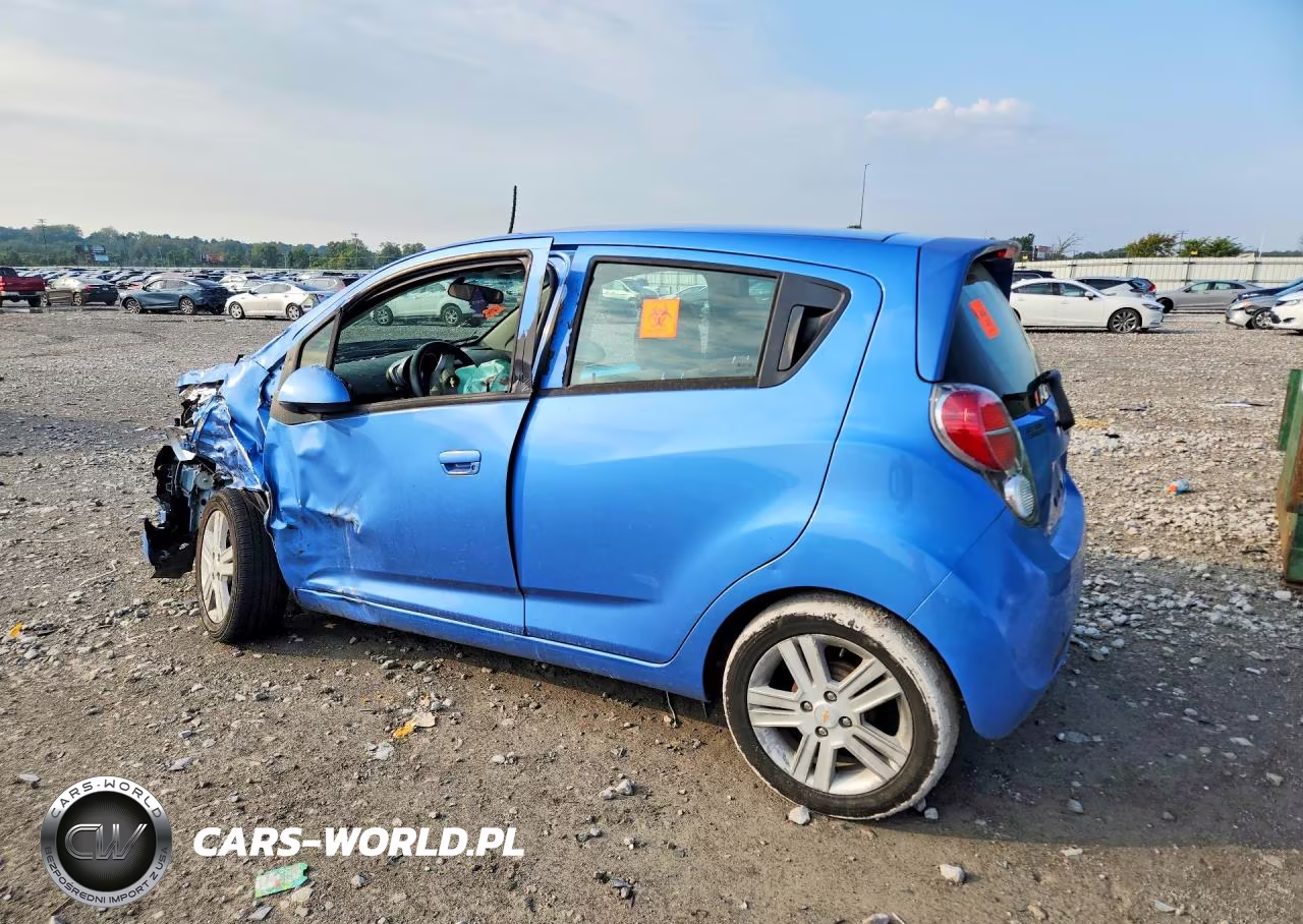 2014 Chevrolet Spark 1Lt VIN:KL8CD6S91EC587968 - 2