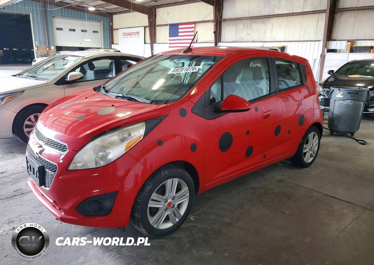 2014 Chevrolet Spark Ls VIN:KL8CB6S99EC437502 - 1