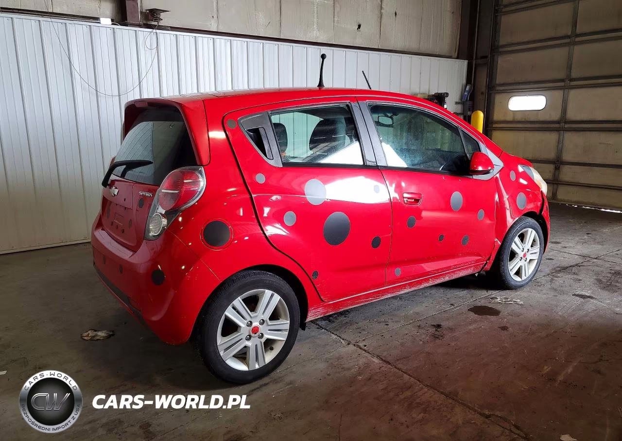 2014 Chevrolet Spark Ls VIN:KL8CB6S99EC437502 - 3