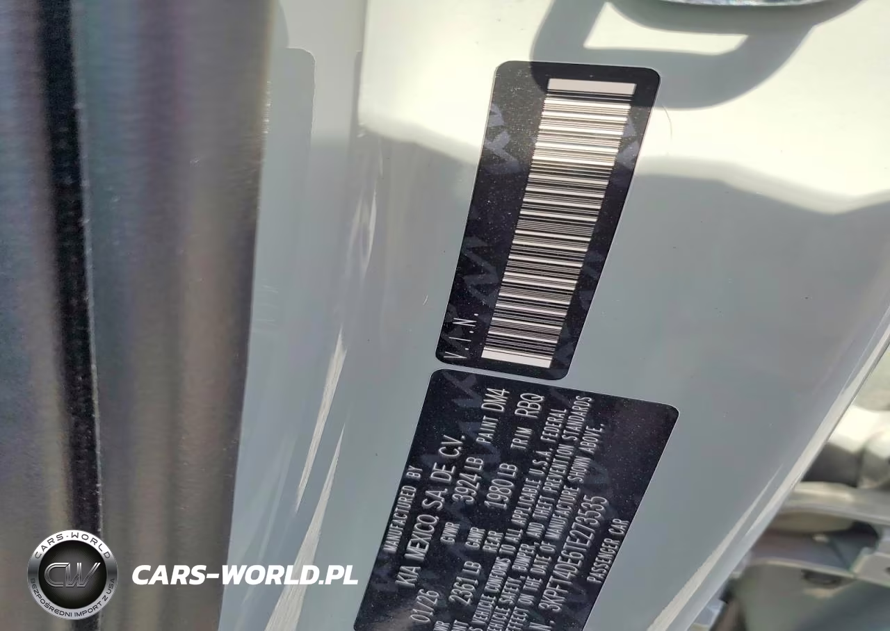 2026 Kia K4 Lxs VIN:3KPFT4DE6TE273535 - 12