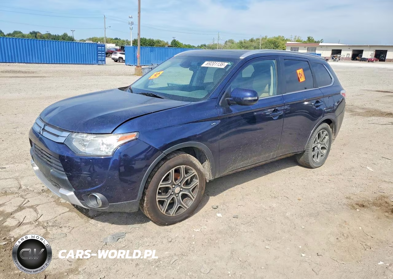 2015 Mitsubishi Outlander Gt VIN:JA4JZ4AX1FZ001489 - 1