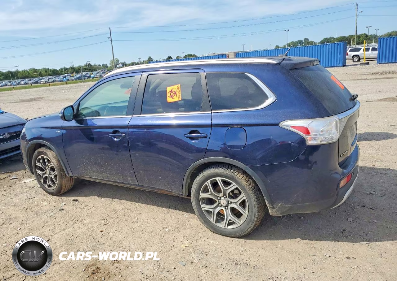 2015 Mitsubishi Outlander Gt VIN:JA4JZ4AX1FZ001489 - 2