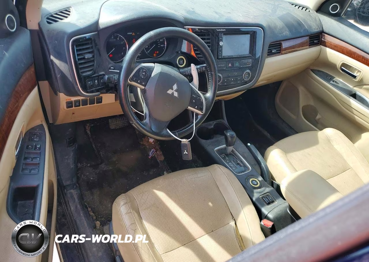 2015 Mitsubishi Outlander Gt VIN:JA4JZ4AX1FZ001489 - 8