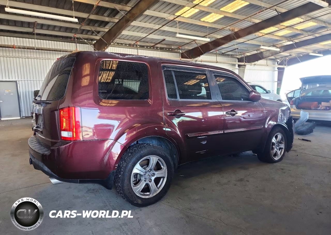 2012 Honda Pilot Exl VIN:5FNYF3H51CB038572 - 3
