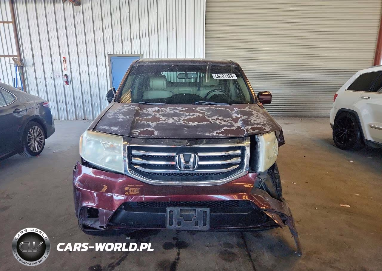 2012 Honda Pilot Exl VIN:5FNYF3H51CB038572 - 5