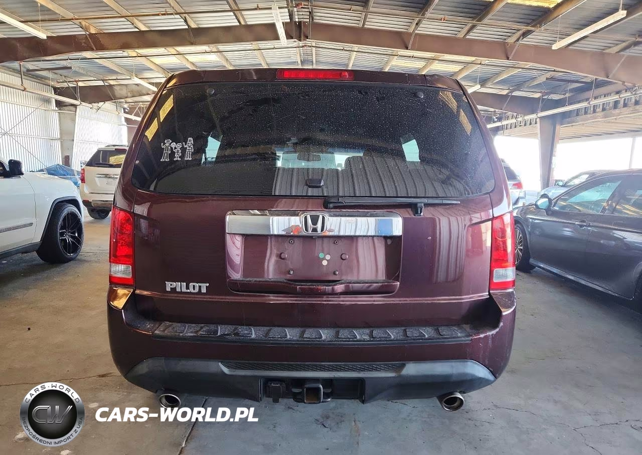 2012 Honda Pilot Exl VIN:5FNYF3H51CB038572 - 6