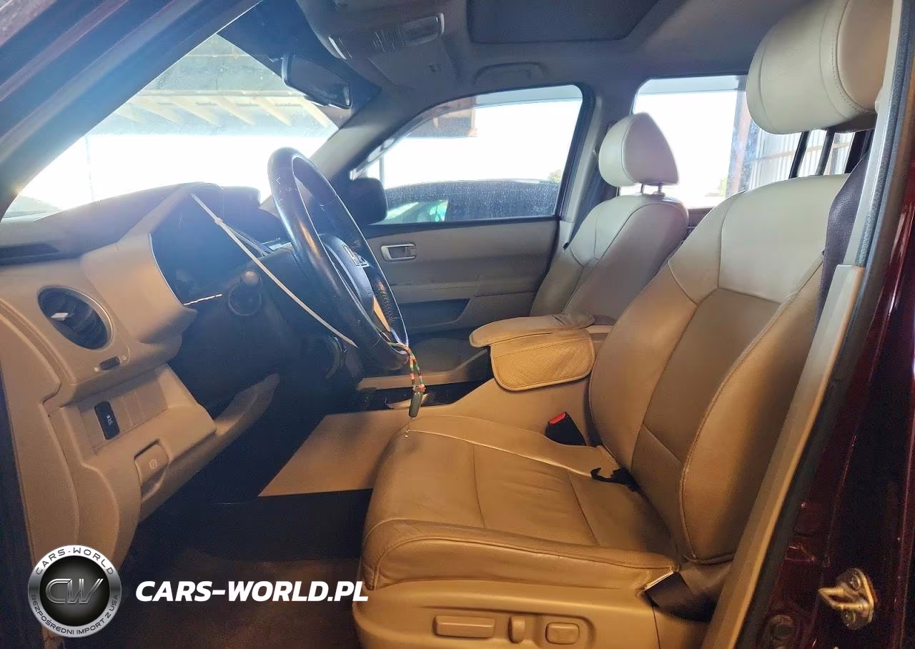 2012 Honda Pilot Exl VIN:5FNYF3H51CB038572 - 7