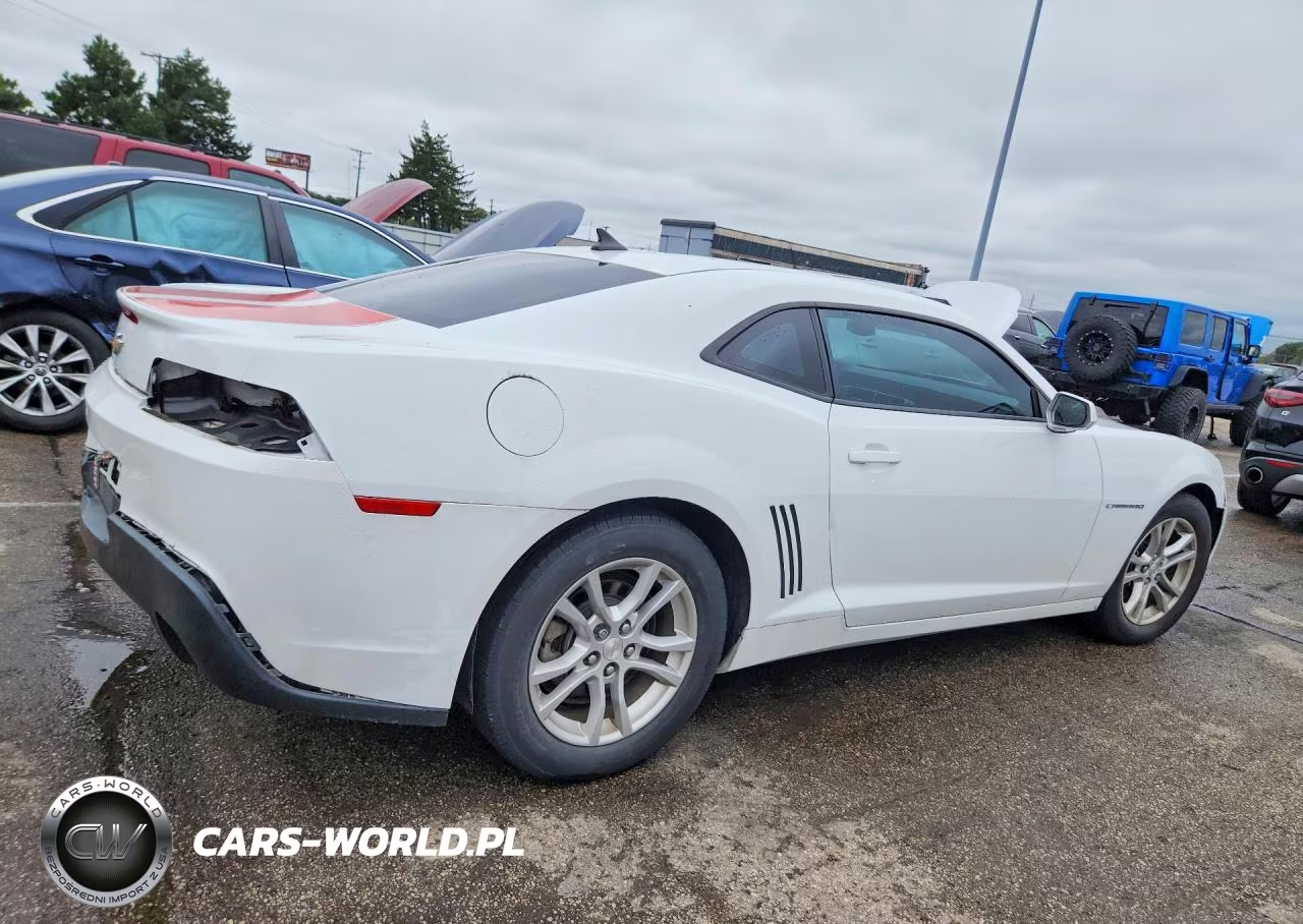 2015 Chevrolet Camaro Ls VIN:2G1FB1E31F9110298 - 3