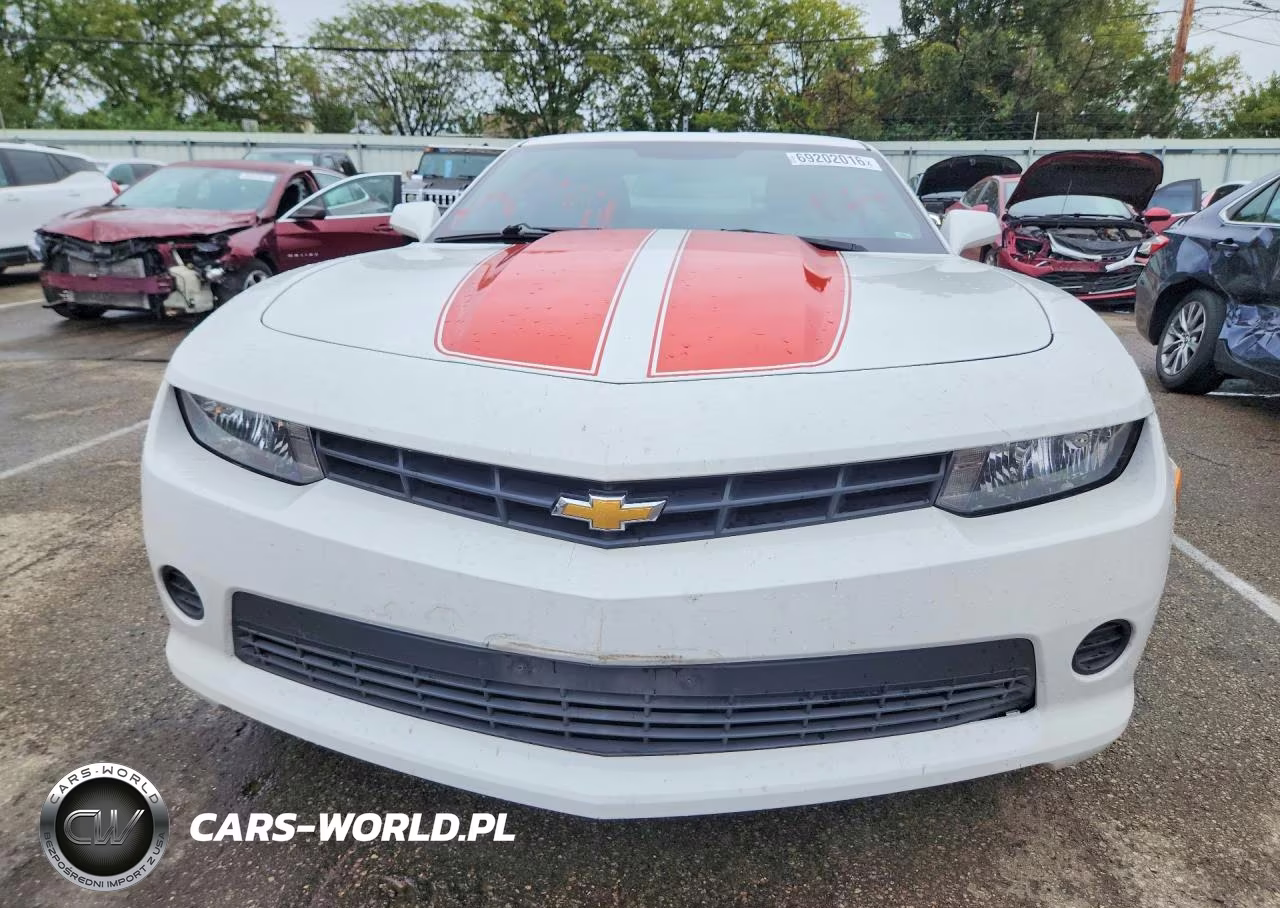 2015 Chevrolet Camaro Ls VIN:2G1FB1E31F9110298 - 5