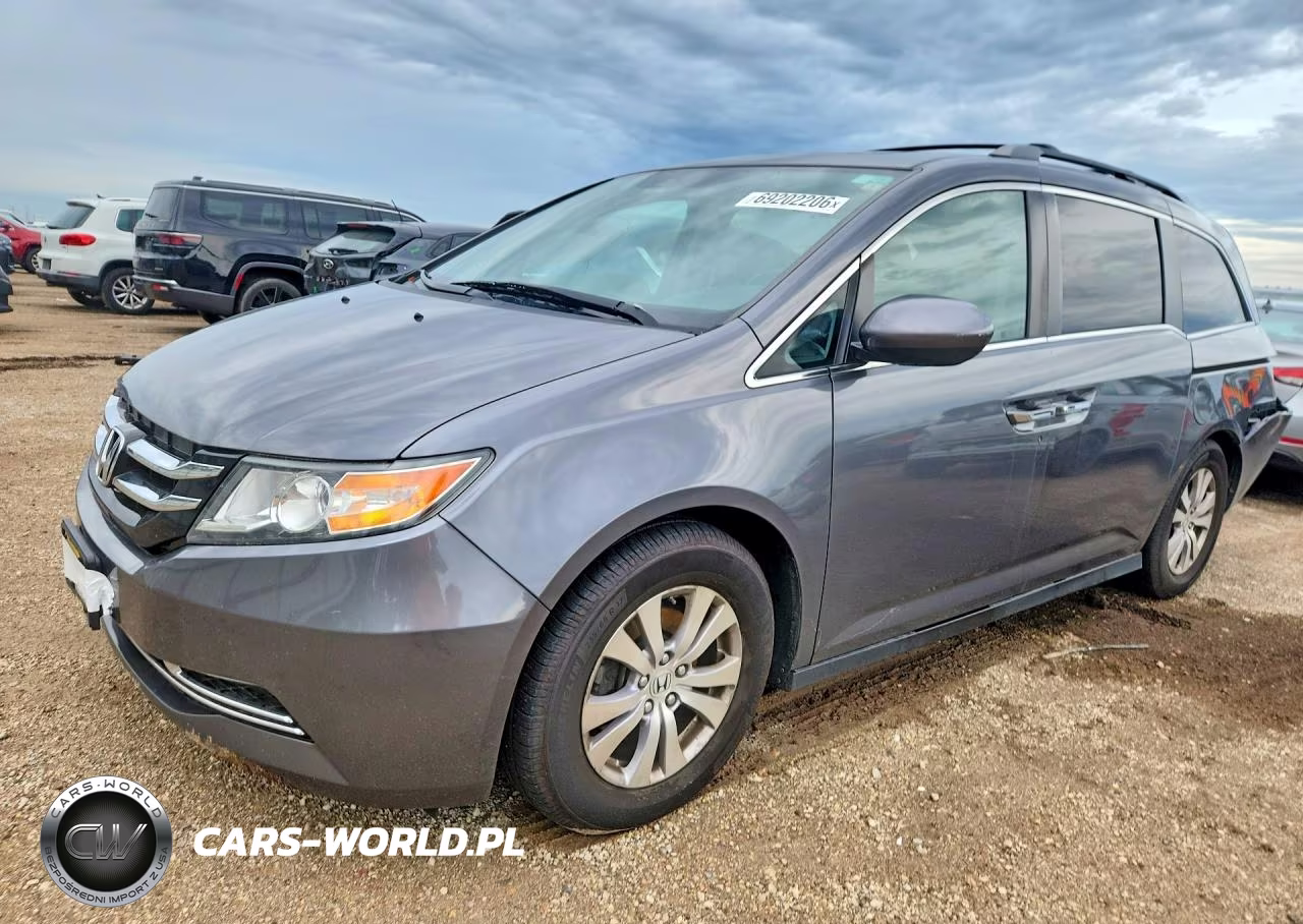 2016 Honda Odyssey Exl VIN:5FNRL5H69GB160409 - 1